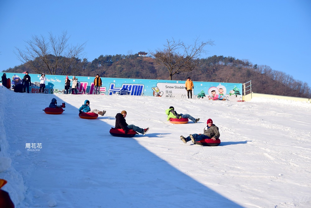 【韓國遊記】華川山鱒魚慶典 江原道特色冬季冰雪節 來結冰的河面上釣魚、溜冰吧！