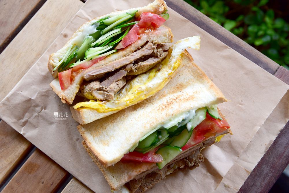 【台北食記】阿姐的店碳烤三明治 份量超多高cp值早餐推薦！晚上也有營業唷