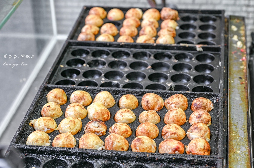 【饒河夜市美食小吃】大阪屋章魚燒 日本爺爺手做純正關西風味章魚燒！松山26年老店推薦
