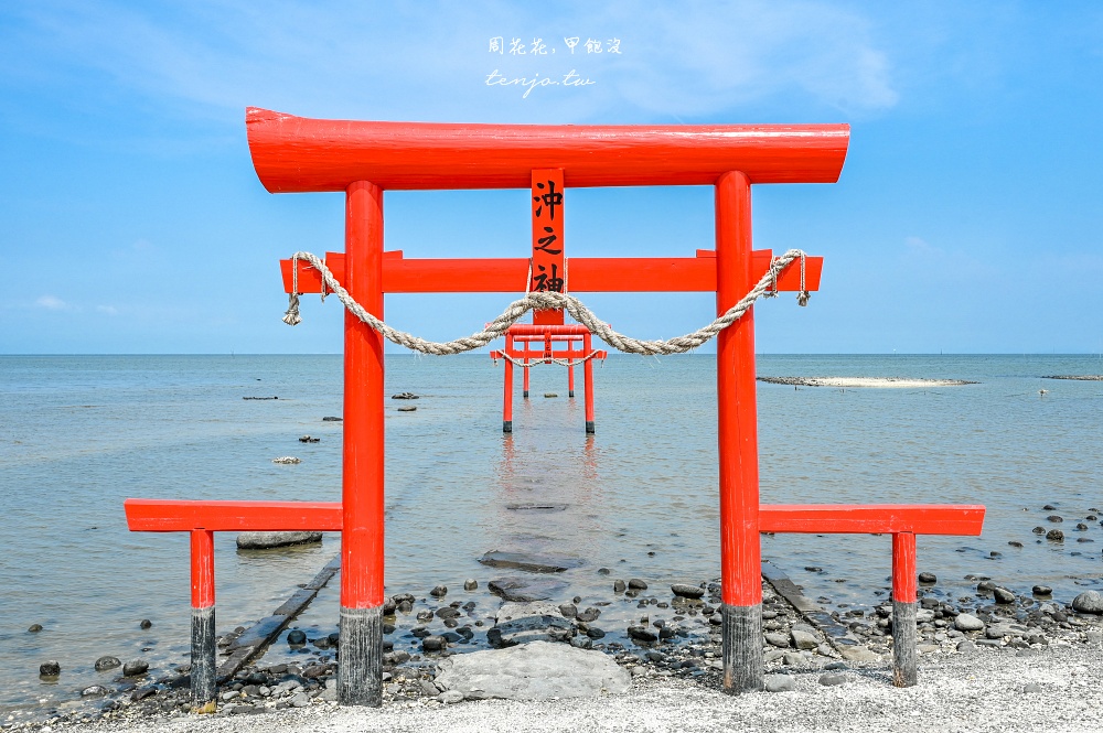 【佐賀景點推薦】太良町大魚神社海中鳥居 潮汐落差可達六米！自由行前往交通方式整理