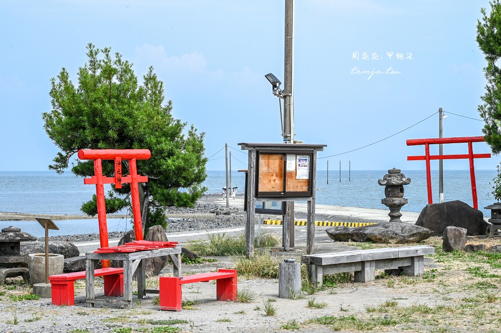 【佐賀景點推薦】太良町大魚神社海中鳥居 潮汐落差可達六米！自由行前往交通方式整理