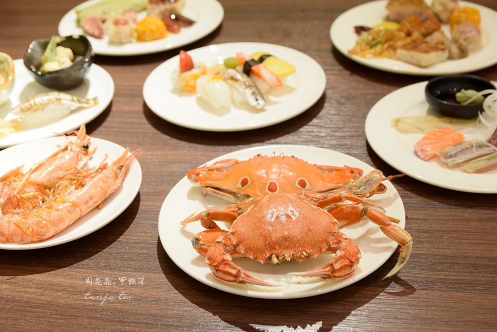 【大直美食】豐FOOD 多國海陸百匯吃到飽 台北最大buffet！狂吃牛排海鮮生魚片