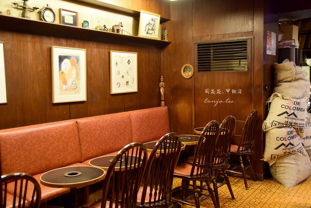 【東京銀座】琥珀咖啡CAFE DE L’AMBRE 日本第一間咖啡專賣店，座上加冕琥珀女王