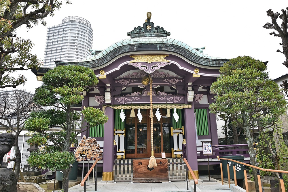 【東京特色神社】高木神社 超可愛飯糰御守、繪馬！動漫合作景點、近晴空塔
