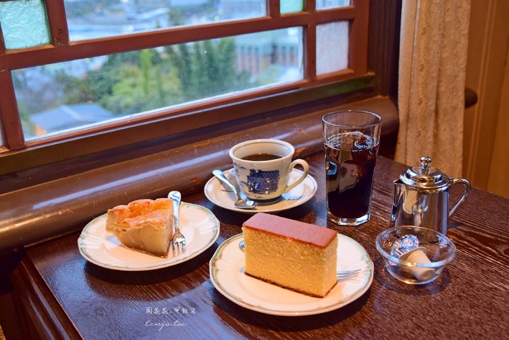 【長崎景點美食】自由亭喫茶室 哥拉巴公園景觀咖啡廳 吃蜂蜜蛋糕眺望海港美景