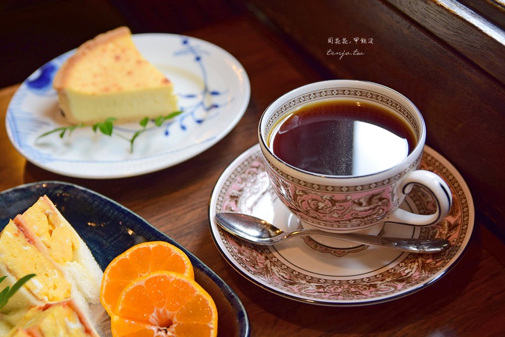 【太宰府美食】自家焙煎珈琲蘭館 41年咖啡老店，好吃的厚蛋燒三明治與甜點