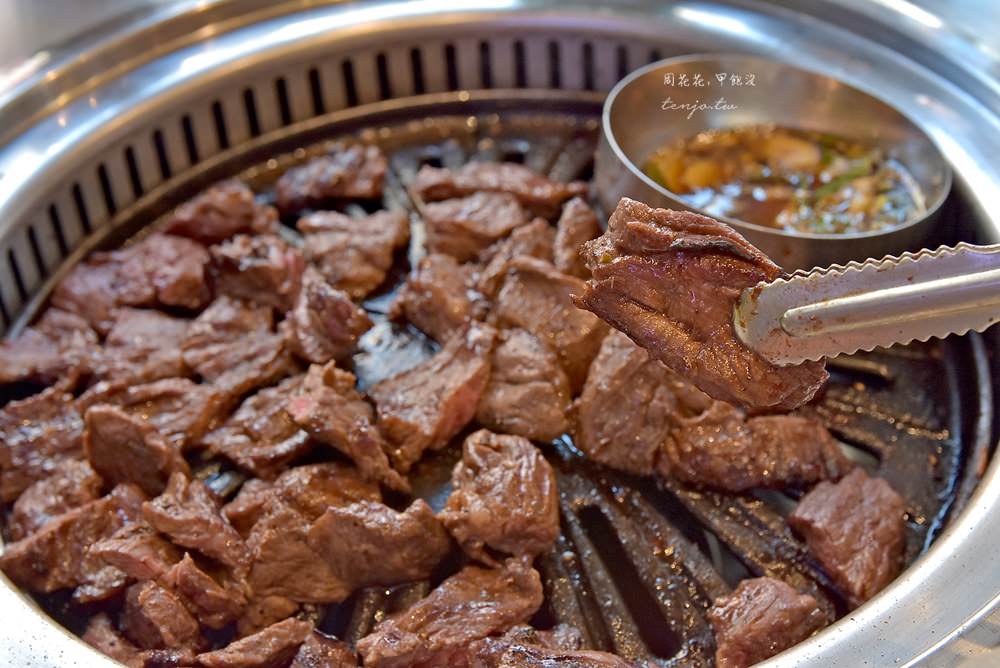 【信義區美食】新村站著吃烤肉 韓國首爾超人氣烤牛肉！菜單價位、排隊候位攻略