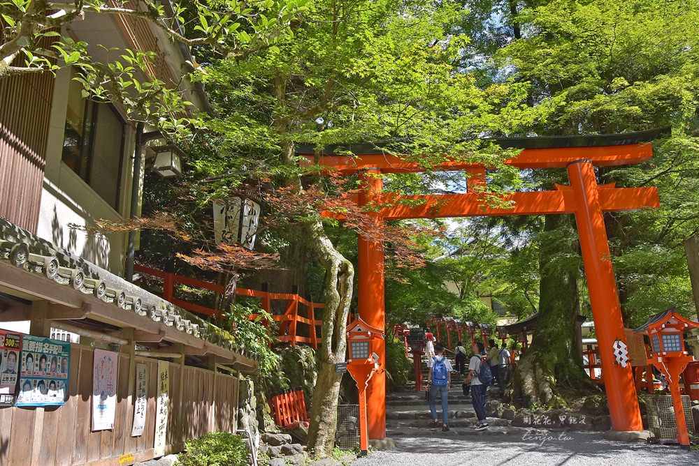 【關西景點推薦】貴船神社 夏天京都近郊一日遊！交通方式、流水麵排隊攻略