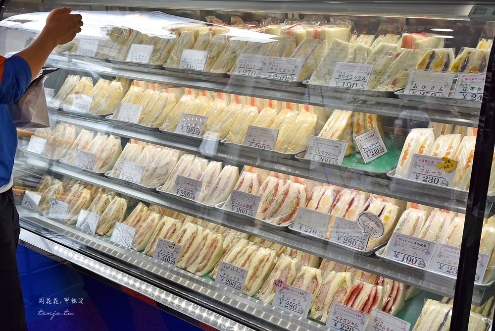 【札幌美食】Sandria 24小時營業三明治專賣店！多達40種口味平價早餐宵夜推薦