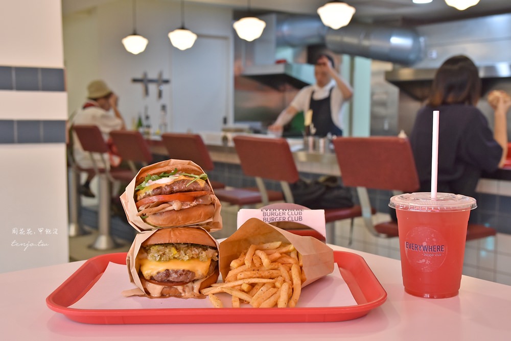 【台北東區國父紀念館美食】Everywhere burger club漢堡俱樂部 餐車2.0進化再出發