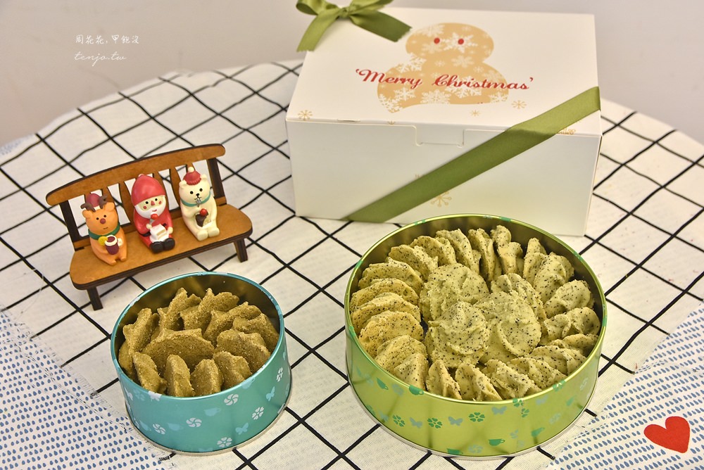 【台中甜點】SweetsPURE溫感手作烘焙 手工曲奇餅乾專賣店 周年慶聖誕優惠活動