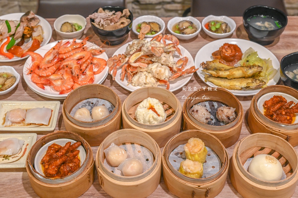 【林口龜山美食推薦】港龘港式飲茶歐式自助百匯 港點buffet吃到飽只要500元！建議訂位