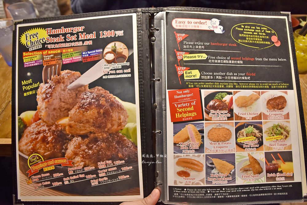 【福岡天神美食】肉嵐土Meat Land 肉食者天堂！美味漢堡排、厚切牛舌、炸牛排