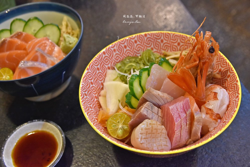 【台北中山站美食】礫川日本料理 很多人推薦平價高cp值生魚片海鮮丼飯