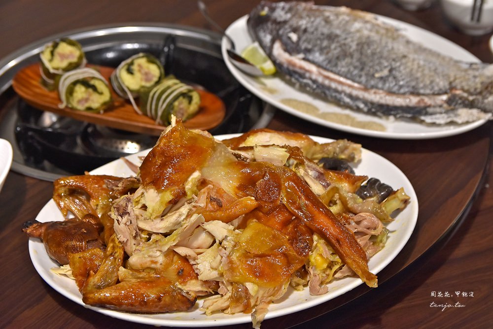 【台東池上美食】197風味餐 原住民料理(原阿部工作坊) 好吃野菜鍋、烤雞烤魚