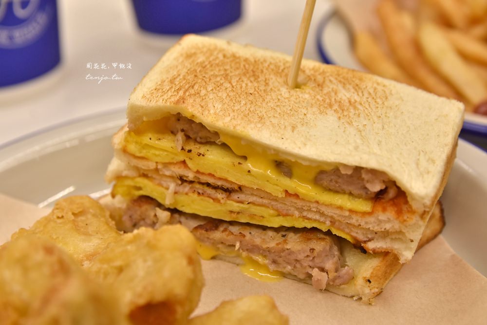 【台北大安站早午餐推薦】餵我早餐The Whale 大安店菜單：三明治、漢堡、義大利麵