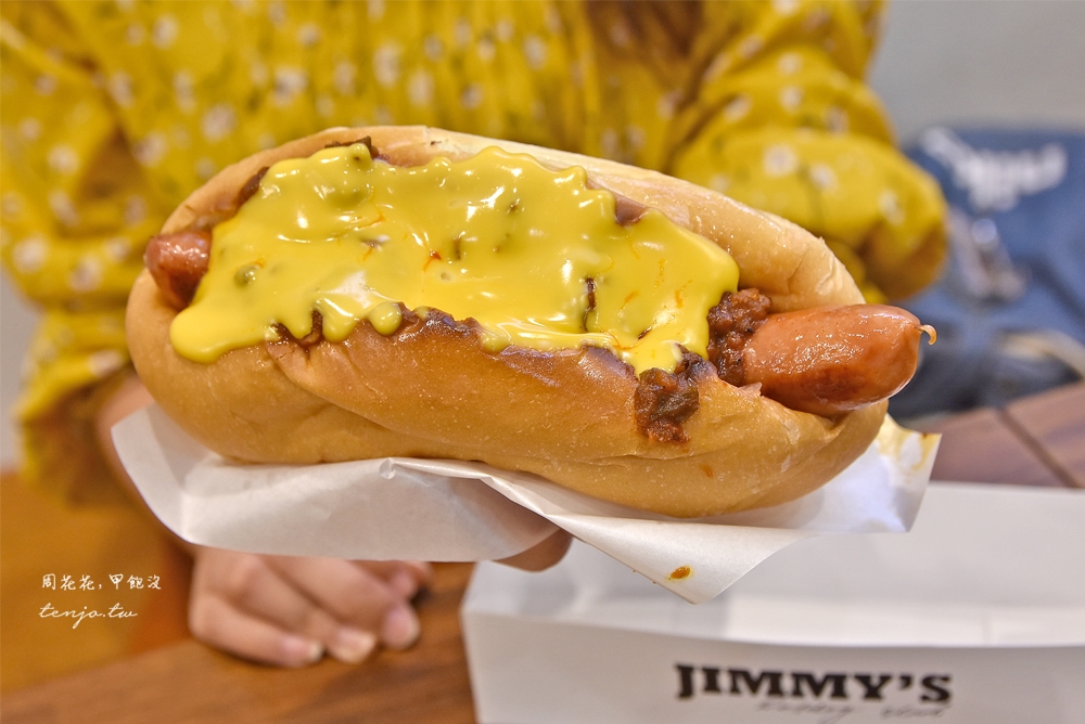【捷運大安站美食】吉米樂狗 Jimmy’s Hotdog Club 徐天麟老師推薦的道地美式熱狗堡！