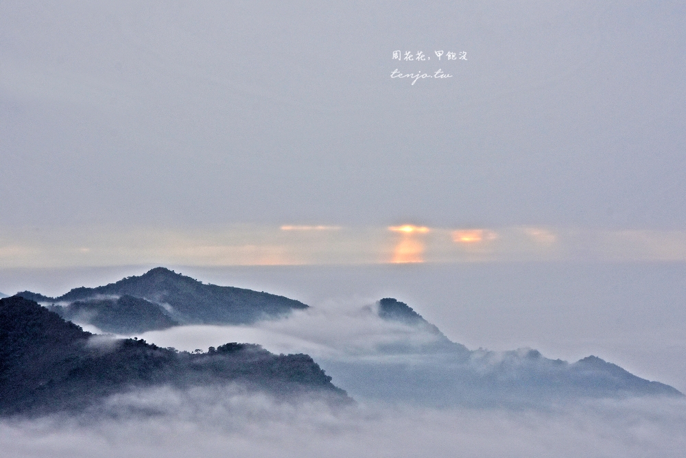 【嘉義阿里山景點】二延平步道 雲海夕陽茶園三景全收錄！即時影像直播天氣景色