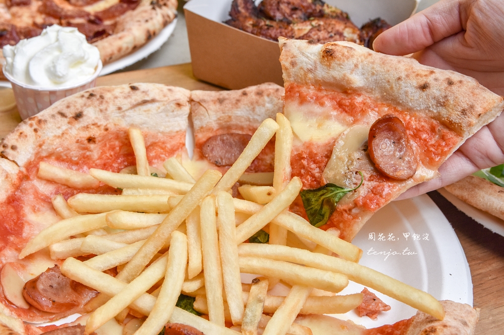 【台北錦州街美食】不賴皮義式窯烤披薩 現烤平價pizza推薦！菜單選擇多配餐也好吃