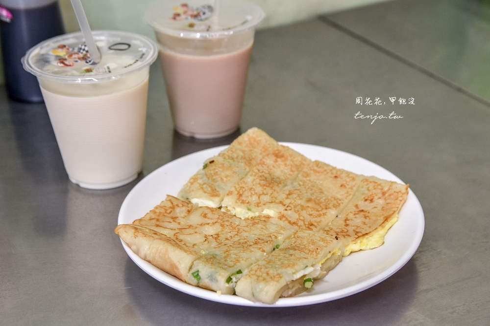 【台南東區美食早餐推薦】阿公阿婆蛋餅 大份量古早味粉漿蛋餅！一份只要30元吃完超飽