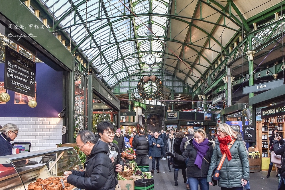 【英國倫敦景點】波羅市場Borough Market CNN推薦十大必逛市集！百年歷史規模最大