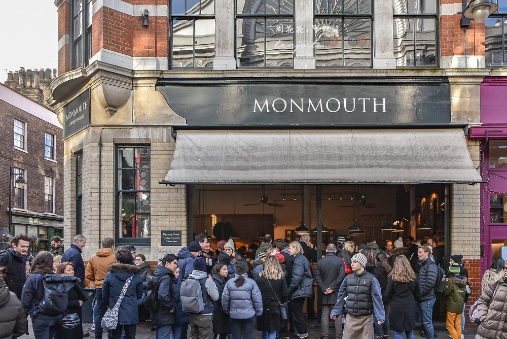 【英國咖啡館推薦】Monmouth Coffee 倫敦最具代表性獨立咖啡店！超人氣永遠在排隊 @周花花，甲飽沒