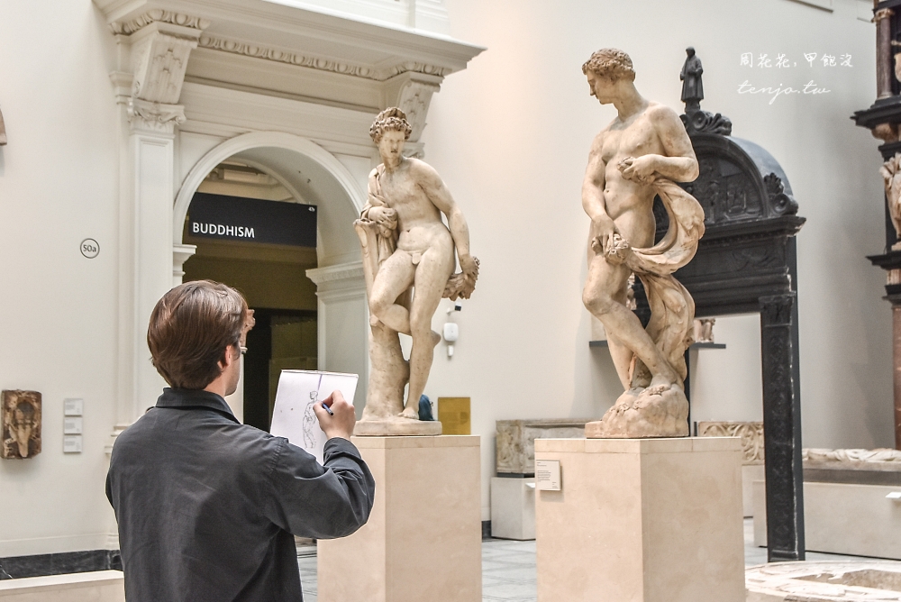 【英國倫敦景點】V&A博物館 多達300萬件世界一流美術工藝品免費參觀！十足藝術天堂