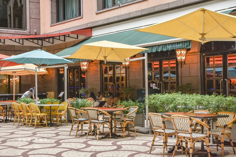【台北文華東方酒店 文華精品】Café de LUGANO 最具歐洲風情料理饗宴！庭院超級美