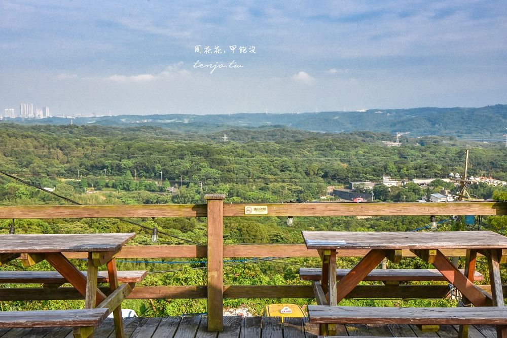 【桃園夜景餐廳】151高地景觀咖啡廳 桃園大古山夜景餐廳推薦！可看海看夕陽欣賞飛機起降