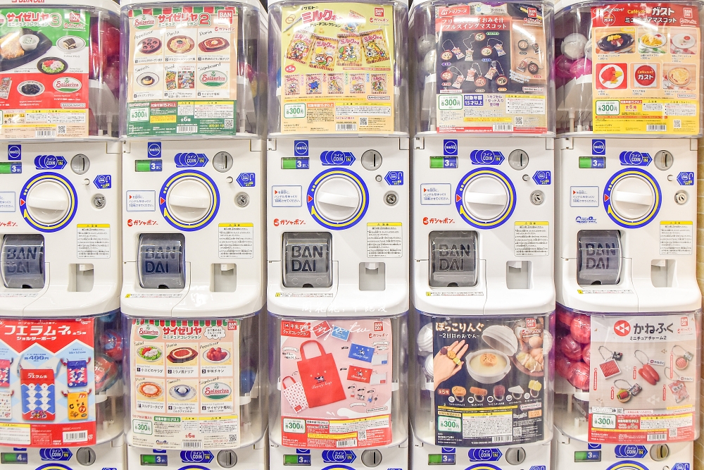 【池袋太陽城】Gashapon Department Store 東京扭蛋天堂！超過3000台扭蛋機世界最大