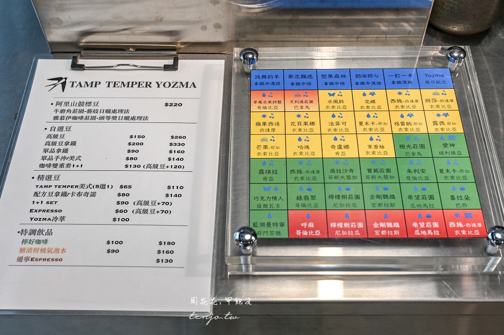 【台中咖啡推薦】Tamp Temper Yozma Taichung Coffee 科博館附近超美綠樹窗景咖啡店