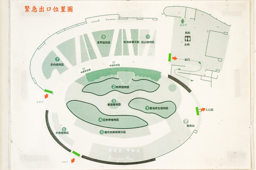 【台北景點推薦】臺北典藏植物園 免門票免費參觀！展出近五百種植物下雨天也能來吹冷氣