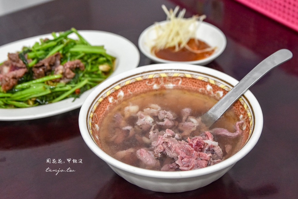 【台南美食小吃】阿棠牛肉湯 網路評價超高台南牛肉湯後起之秀！現炒牛肉系列也很推薦