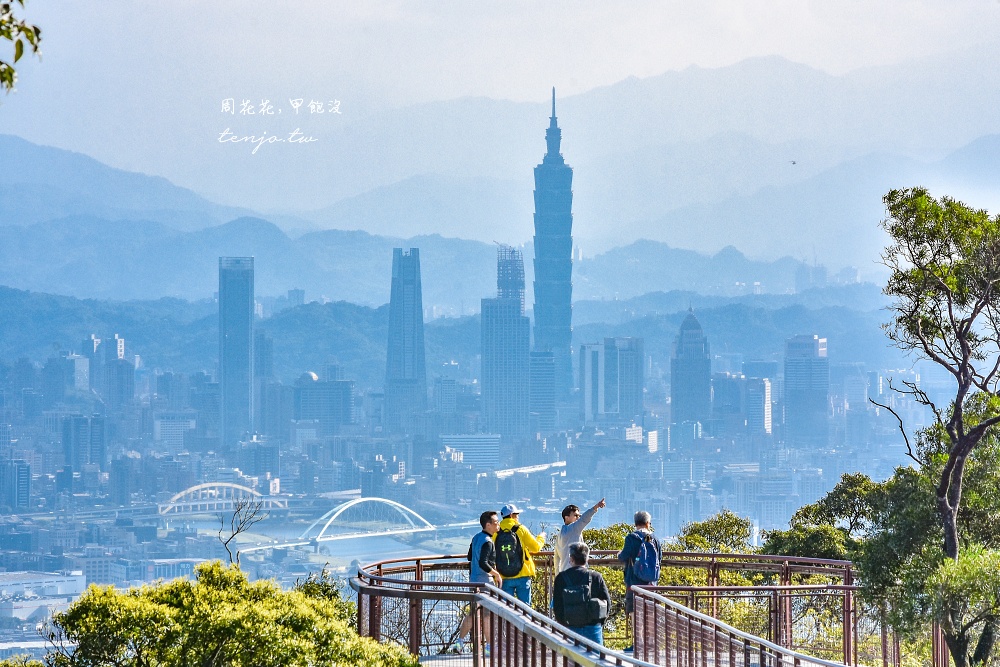 【台北內湖景點】碧山露營場天空步道 免門票免費開放！可以拍台北101松山機場飛機起降