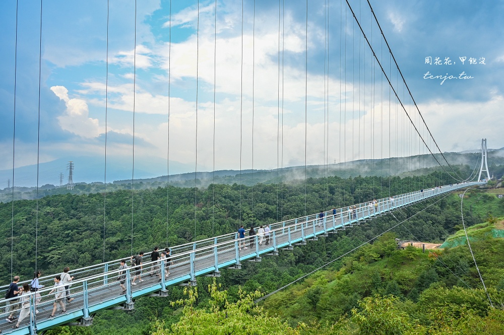 【靜岡景點推薦】三島天空步道(三島SKYWALK) 全日本最長吊橋！高空中欣賞富士山駿河灣