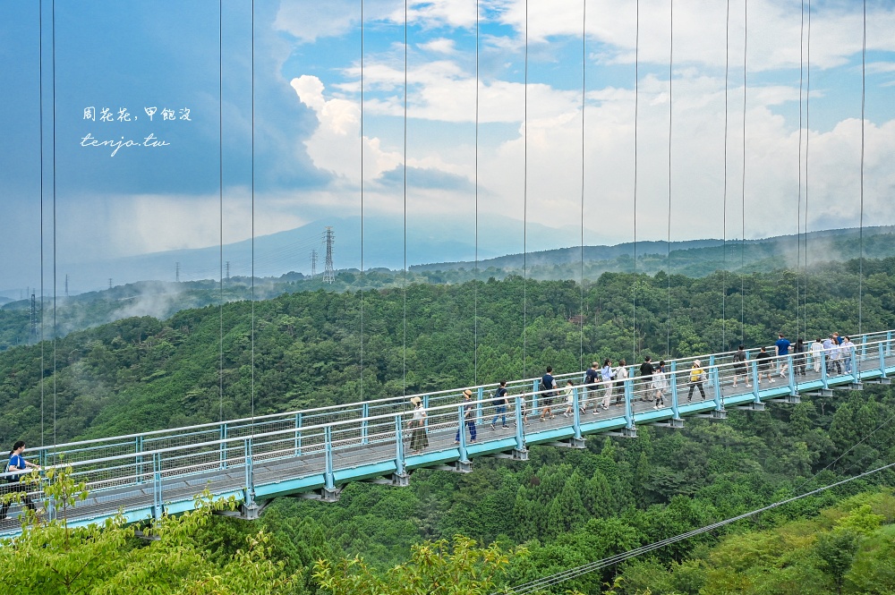 【靜岡景點推薦】三島天空步道(三島SKYWALK) 全日本最長吊橋！高空中欣賞富士山駿河灣