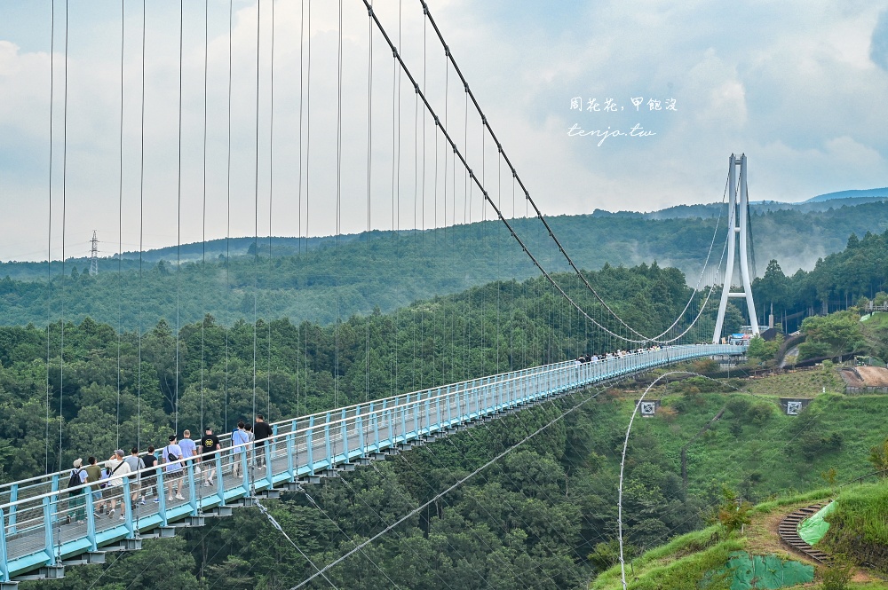 【靜岡景點推薦】三島天空步道(三島SKYWALK) 全日本最長吊橋！高空中欣賞富士山駿河灣