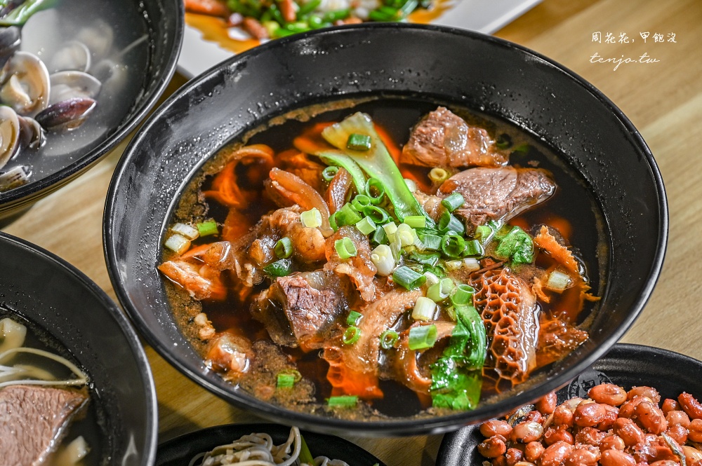 【桃園中壢美食】鍾小勤麵食館 大碗公牛肉麵免費加湯加麵豆花吃到飽！中原大學美食推薦