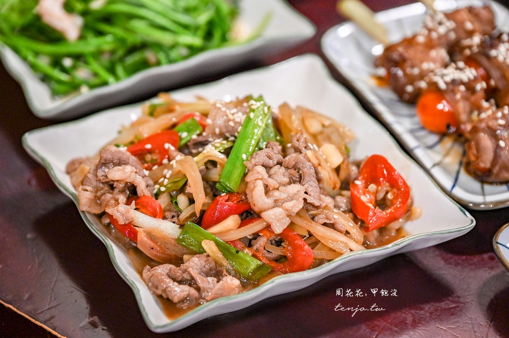 【蘆洲中原路美食】吾吉炭火居酒屋 菜單串燒熱炒燒烤都好吃！空間寬敞適合小酌聚餐