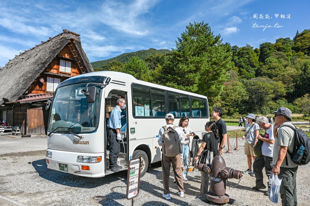 【岐阜景點】白川鄉合掌村散步地圖：怎麼去交通、景點美食咖啡廳，名古屋金澤出發一日遊