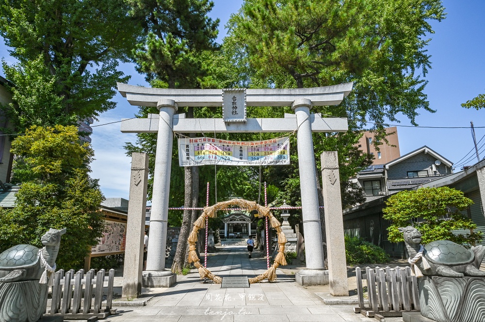 【東京景點推薦】龜有香取神社 烏龍派出所動畫場景！尋找兩津勘吉銅像繪馬特色足腰御守