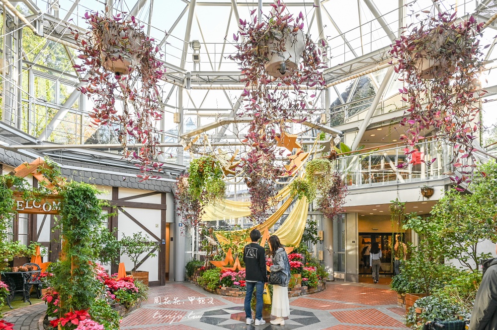 【神戶景點推薦】神戶布引香草園 日本最大香草花園！透明玻璃纜車360度眺望海景夜景