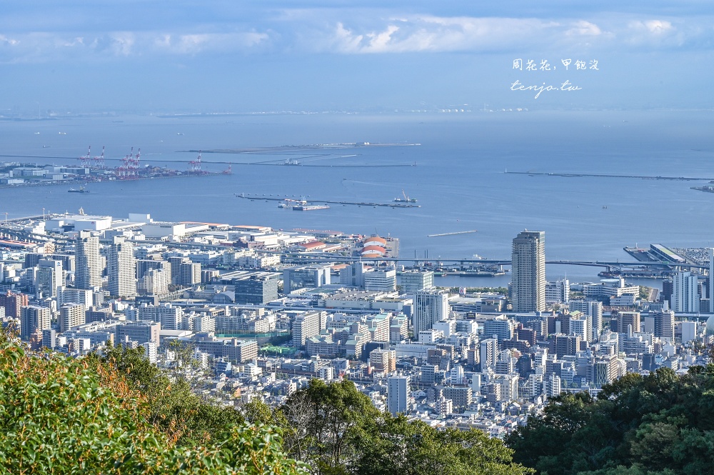 【神戶景點推薦】神戶布引香草園 日本最大香草花園！透明玻璃纜車360度眺望海景夜景