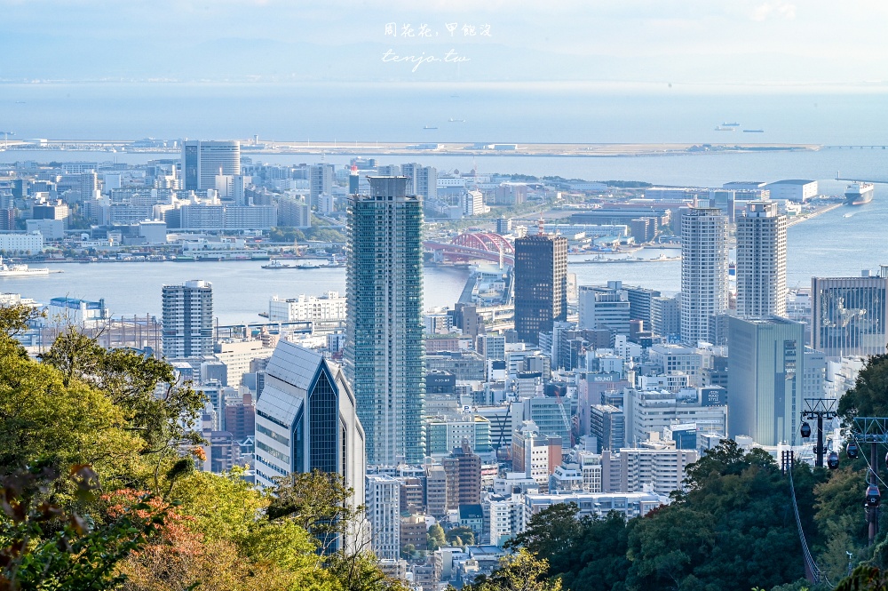 【神戶景點推薦】神戶布引香草園 日本最大香草花園！透明玻璃纜車360度眺望海景夜景