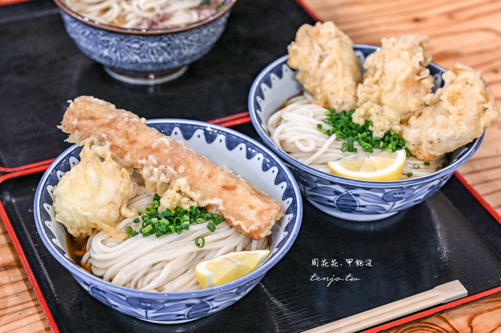 【難波美食】き田たけうどん 超人氣大阪烏龍麵推薦！週休二日營業時間一天只賣四小時 @周花花，甲飽沒
