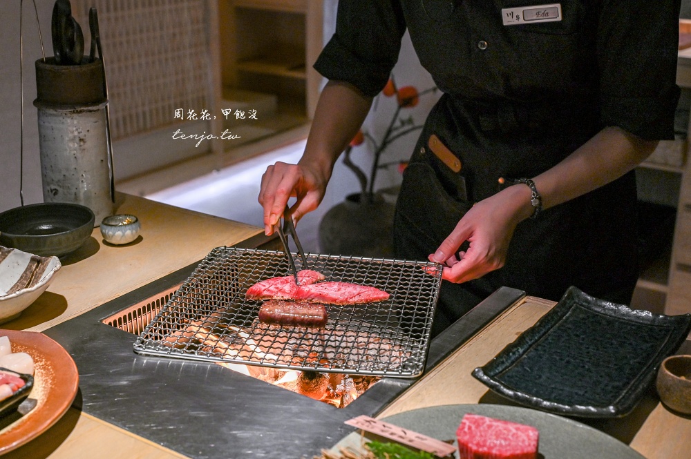 【新竹竹北燒肉推薦】川阜和牛燒肉 頂級日式燒肉饗宴！全程專人桌邊代烤輕鬆享用美食