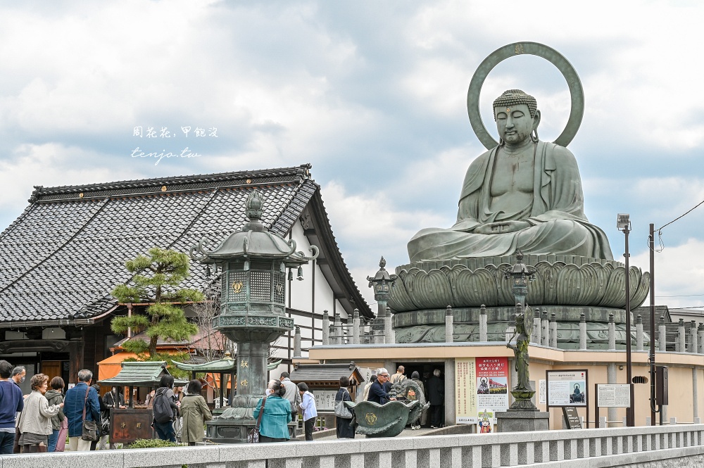 【富山高岡景點推薦】高岡大佛 日本三大佛之一！免門票免費參觀可進入青銅大佛底座參拜
