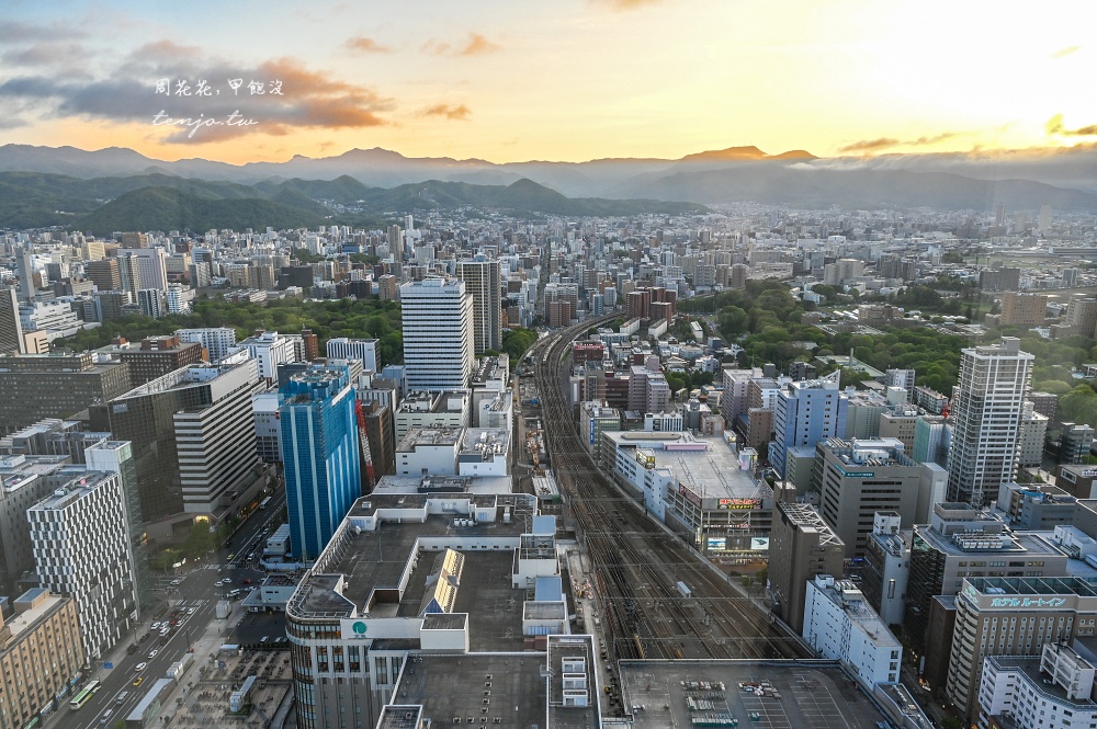 【北海道景點】JR塔展望室T38 絕美札幌夜景推薦！車站直通交通方便，廁所景觀也有看頭