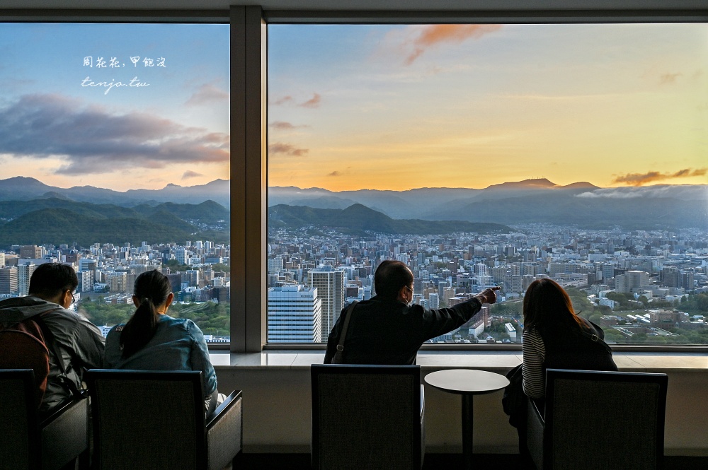【北海道景點】JR塔展望室T38 絕美札幌夜景推薦！車站直通交通方便，廁所景觀也有看頭