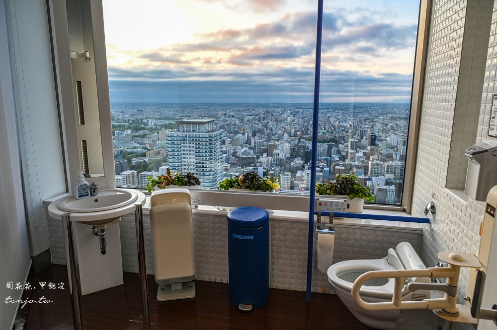 【北海道景點】JR塔展望室T38 絕美札幌夜景推薦！車站直通交通方便，廁所景觀也有看頭